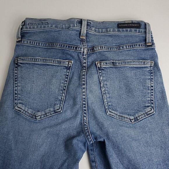 Citizens of Humanity Rocket Crop High Rise Skinny Size 24 - Picture 7 of 11